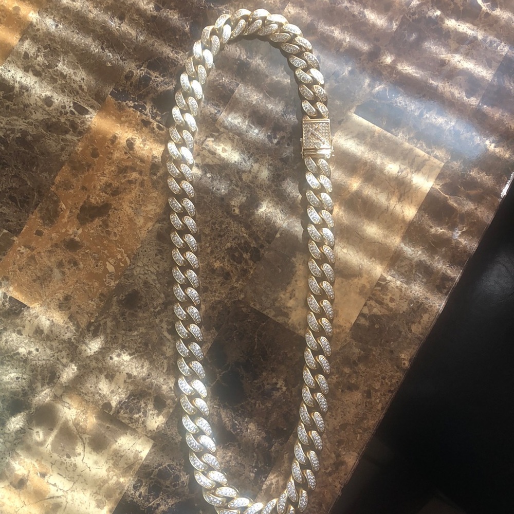 19mm Cuban link chain